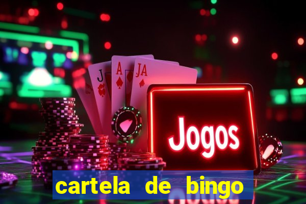 cartela de bingo ate 50 para imprimir